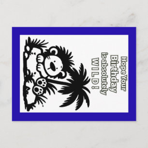 Cartão Postal Um cartão-postal de aniversário absolutamente SELV