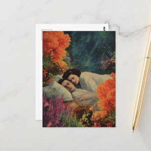 Cartão Postal Um Casal num Hotel Undersea Surreal