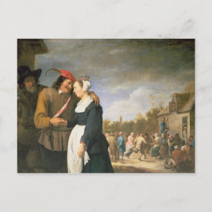 Cartão Postal Um Casamento Camponês, 1648
