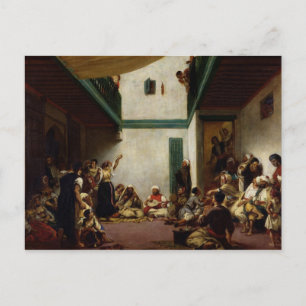Cartão Postal Um casamento judeu em Marrocos, 1841