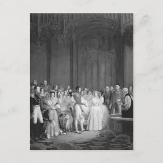 Cartão Postal Um Casamento Muito Vitoriano