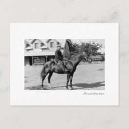 Cartão Postal um cavalo