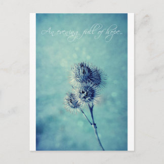Cartão Postal Um cheio de esperança.