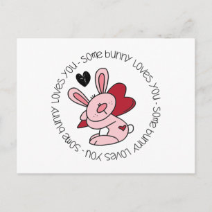 Cartão Postal Um Coelhinho Te Ama