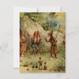 Cartão Postal “Um Conselho de Gnomos” por E S Hardy