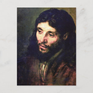 Cartão Postal Um Cristo após a vida de Rembrandt