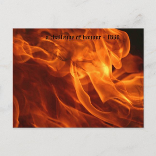 Cartão Postal um desafio de honra - 1666 (Frente)