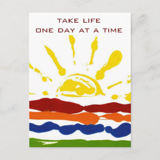 Cartão Postal Um dia de cada vez