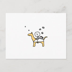 Cartão Postal um dia de sorte