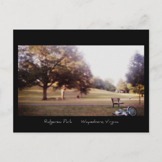 Cartão Postal Um dia no parque - Cartão-postal