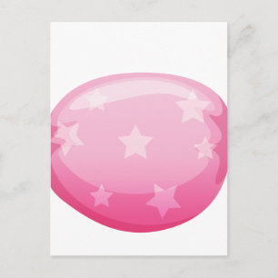 Cartão Postal um doce rosa