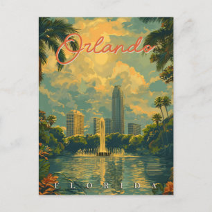 Cartão Postal Um Estrondo do Passado: Orlando Antigo