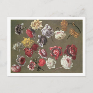 Cartão Postal Um estudo sobre peões (óleo na canvas)