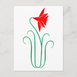 Cartão Postal Um Flower Show ELEGANTE