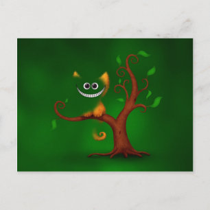 Cartão Postal Um gatinho de Cheshire (desaparecer)