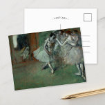 Cartão Postal Um Grupo de Dançarinos | Edgar Degas<br><div class="desc">Grupo de Dançarinos do artista impressionista francês Edgar Degas. Degas é famoso por seus desenhos pastel e pinturas a óleo. Ele foi mestre em representar o movimento, como se pode ver em suas muitas obras de dançarinos balés. Use as ferramentas de design para adicionar texto personalizado ou personalizar a imagem....</div>