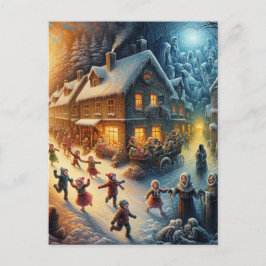 Cartão Postal Um Horror de Natal na Cidade