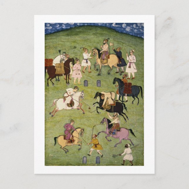 Cartão Postal Um jogo do polo, do grande álbum de Clive (Frente)