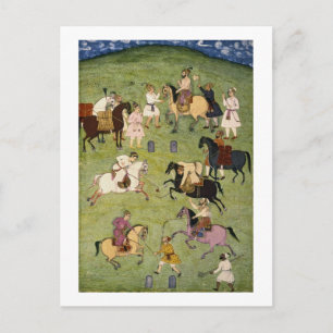 Cartão Postal Um jogo do polo, do grande álbum de Clive