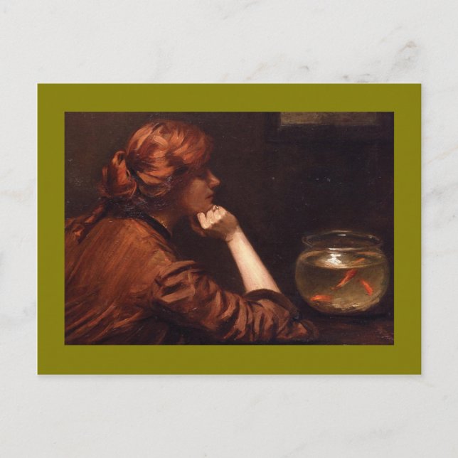 Cartão Postal Um momento ocioso (Frente)