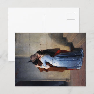 Cartão Postal Um Momento Roubado: Um Beijo Através dos Tempos