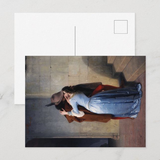 Cartão Postal Um Momento Roubado: Um Beijo Pela Idade (Frente/Verso)