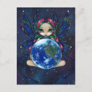 Cartão postal "Um mundo em boas mãos"