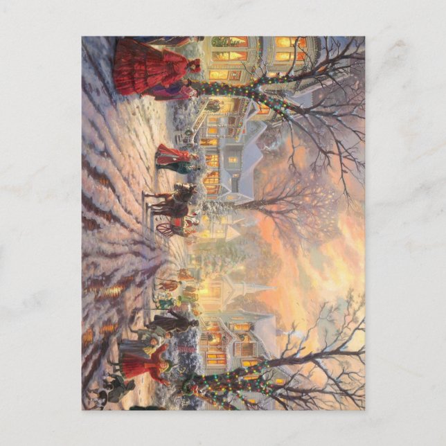 Cartão Postal Um Natal Vitoriano (Frente)