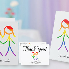 Cartão Postal Um Obrigado Sensível