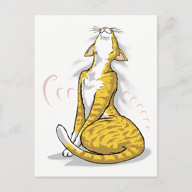Cartão Postal Um pacote de Purr (Frente)
