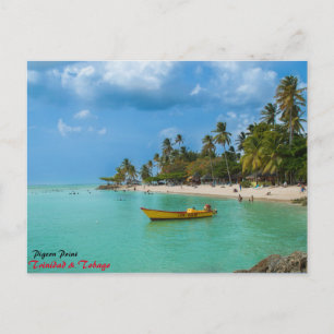 Cartão Postal Um Paraíso Caribe