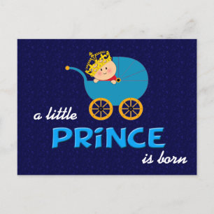 Cartão Postal Um Pequeno Príncipe é um Cartão-postal Nascer