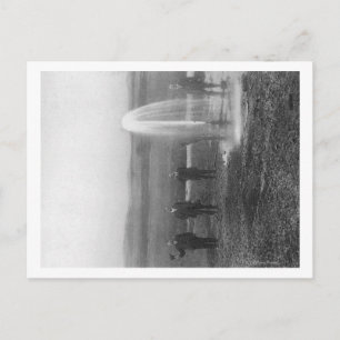 Cartão Postal Um poço fluente no Judith BasinMontana