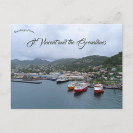 Cartão Postal Um porto na Rua Vincent