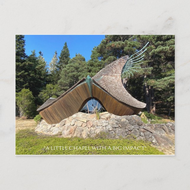 CARTÃO POSTAL UM POUCO DE CAPELA COM GRANDE IMPACTO (Frente)