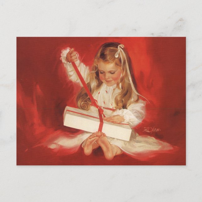 Cartão Postal Um presente para Laurie (Frente)