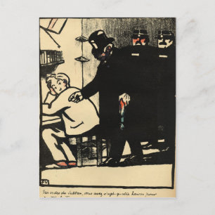 Cartão Postal Um prisioneiro é exilado de Crimes e