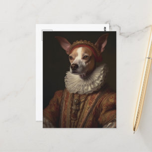 Cartão Postal Um Retrato de Cachorro Histórico