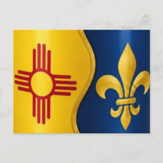 Cartão Postal Um Sabor do Novo México e Louisiana