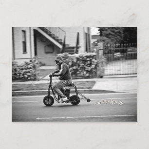 Cartão Postal Um sorriso percorre um longo caminho