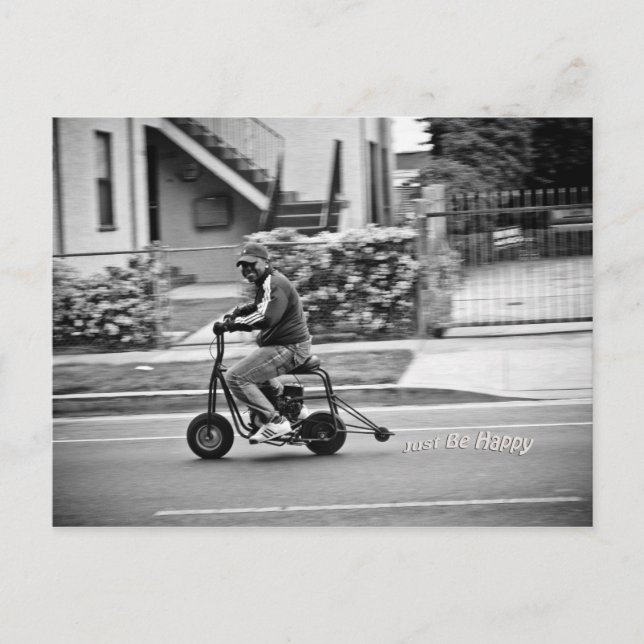 Cartão Postal Um sorriso percorre um longo caminho (Frente)