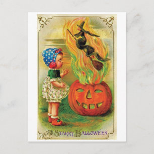 Cartão Postal Um Starry Halloween