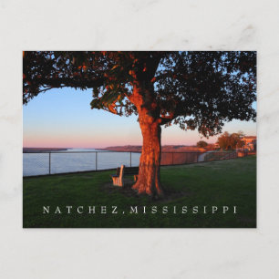 Cartão Postal Um tempo de memória - Natchez, Mississippi