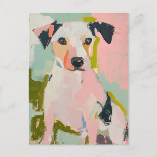 Cartão Postal Um Terrier Fofo