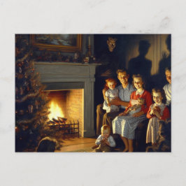 Cartão Postal Um Terrível Horror de Natal Assaltado