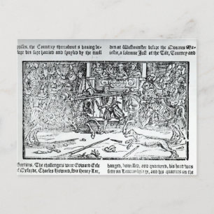 Cartão Postal Um Torneio de Jousting