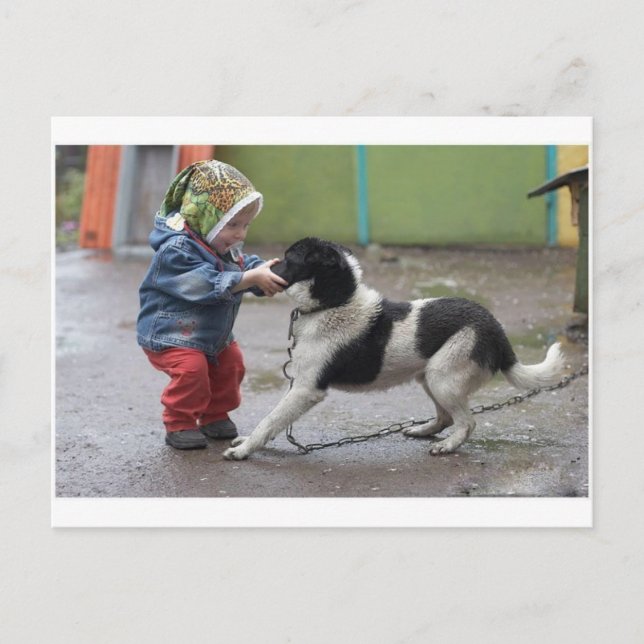 Cartão Postal Um troll tem meu nariz (Frente)