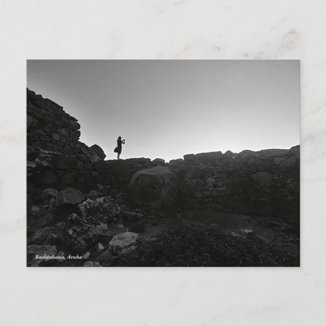 Cartão Postal Um vislumbre do passado / Aruba (Frente)
