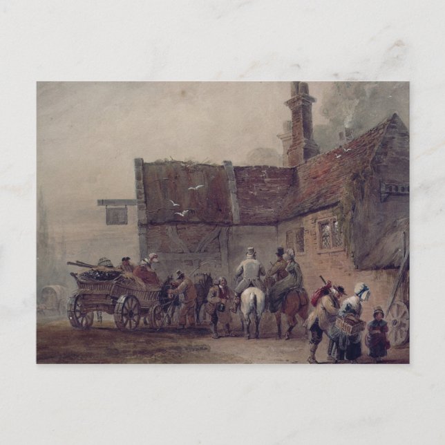 Cartão Postal Um Wayside Inn (Frente)