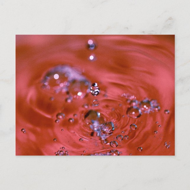 Cartão Postal Uma água incrível (Frente)